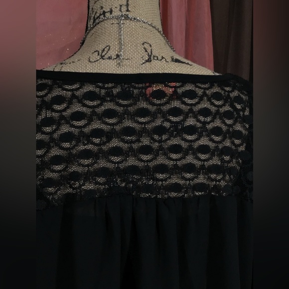 3 ITEM Bundle DRESS, NECKLACE, SHEER RUFFLE CARDIGAN🌷🌷 - Picture 9 of 14